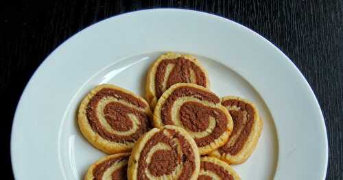 Eggless Pinwheel Cookies~~Home Baker's Challenge#3