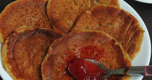  Eggless Rye Breakfast Pancakes