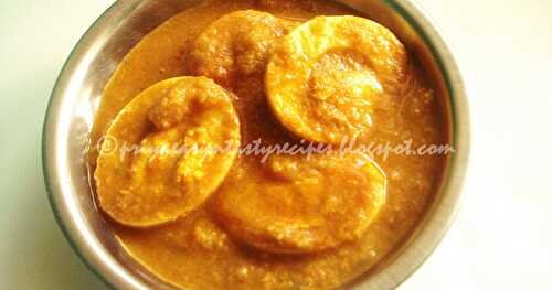 Fennel Flavored Egg Curry & Nimmakaya Charu - T&T from Sailu's Kitchen