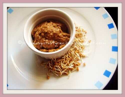 Fenugreek Sprouts & Garlic Chutney