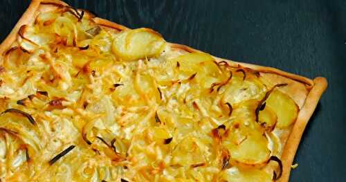 Flammekueche/Tarte Flambée ~~International Food Challenge #2