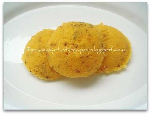 Flax Seed & Cornmeal Idli - Instant Version