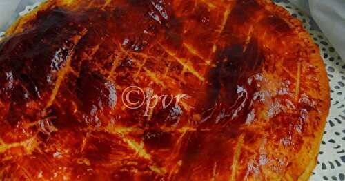 French King Cake with Walnuts & Chocolate Chips - Galette Des Rois aux Noix