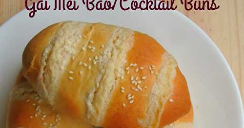 Gai Mei Bao - Chinese Coconut Buns/Cocktail Buns