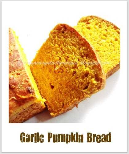 Garlic Pumpkin Bread