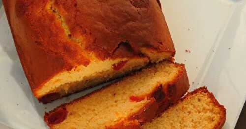 Glaced Cherries Pound Cake