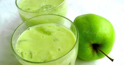 Green Apple Lassi