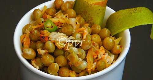 Green Peas Masala Sundal
