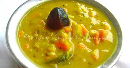 Greengram,Potato & Carrot Kootu