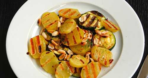 Grilled Zucchini & Potato Salad
