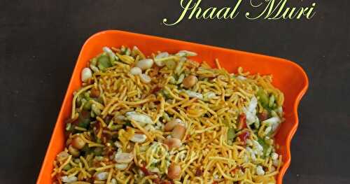 Jhal Muri/Spicy Puffed Rice/Jhaal Muri