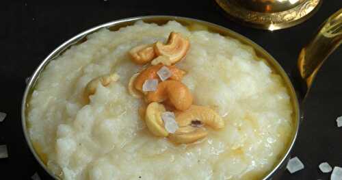 Kalkandu Pongal/Rock Candy Sweet Pongal/Kalkandu Sadham