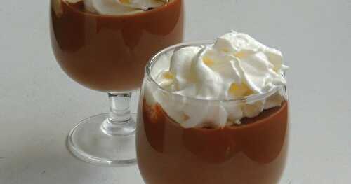 Liégeoise au Chocolat/Eggless Chocolate Liégeoise