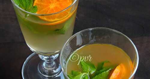 Lime & Clementine Mocktail
