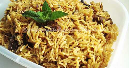 Madras Mutton Briyani