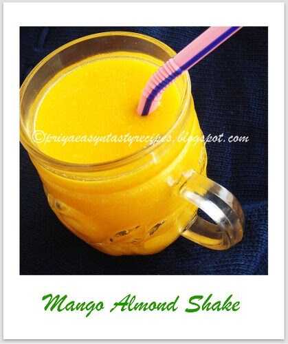 Mango Almond Shake