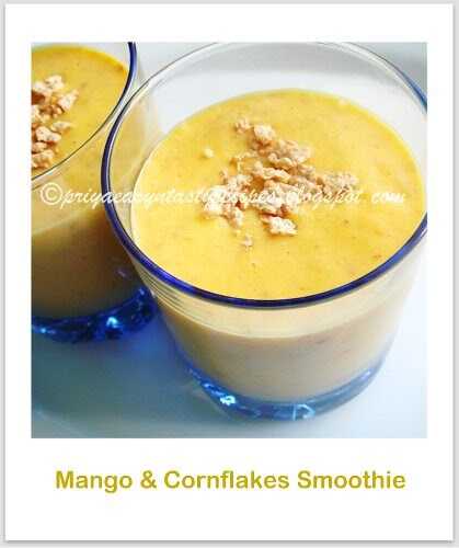 Mango & Cornflakes Smoothie