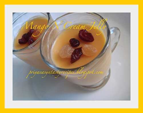 Mango N Cream Jelly