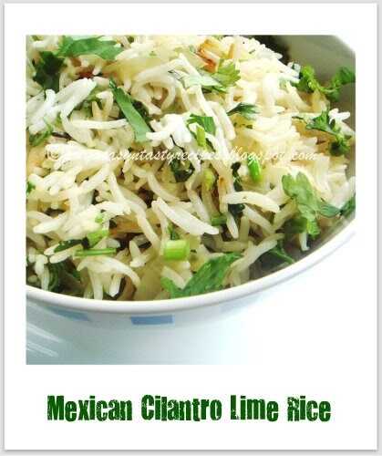 Mexican Cilantro Lime Rice