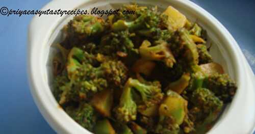Microwave Instant Broccoli Pachadi