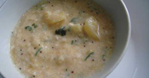 Microwave Potato Raita