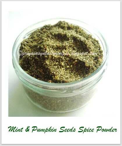 Mint & Pumpkin Seeds Spice Powder