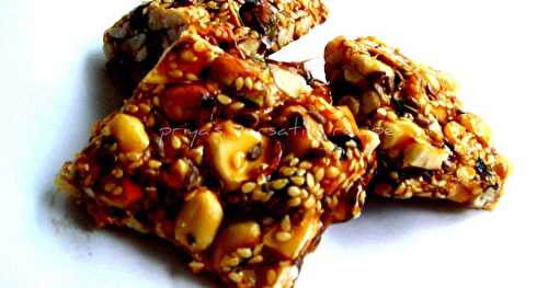 Mixed Nuts and Seeds Brittle/Chikki