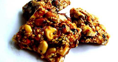 Mixed Nuts and Seeds Brittle/Chikki