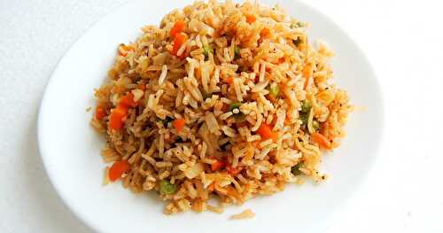 Mixed Vegetables Sesame Rice