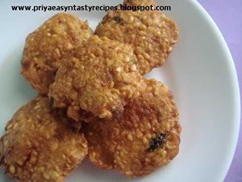 Moongdal Vada