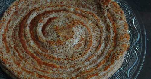 Multigrains South Indian Crepes/Multigrains Dosa