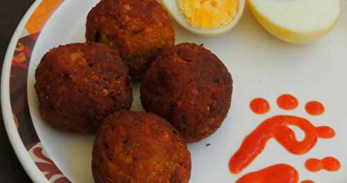 Muttai Kola Urundai/Spicy Egg Balls