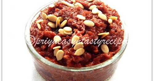 MW Beets,Apple & Oats Halwa