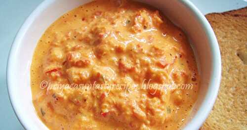 MW Chunky Red Bellpepper & Cream Cheese Dip