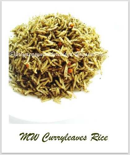 MW Curryleaves Rice