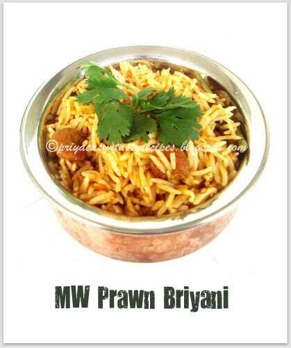 MW Prawn Briyani