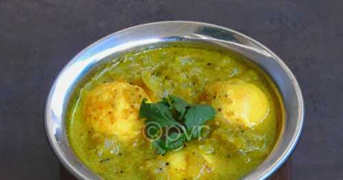 Nanjilnadu Mutta Aviyal/Egg Avial