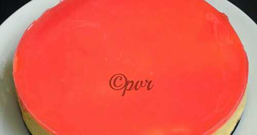 No Bake Gajar Halwa, Kesar and Gulab Cheesecake 