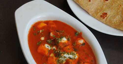 No Onion No Garlic Paneer Butter Masala