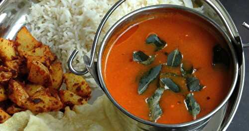 No Onion No Garlic Tomato Saar/Goan Tomato Curry