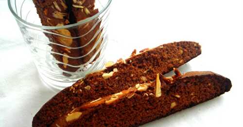 Nutella Almond Biscotti