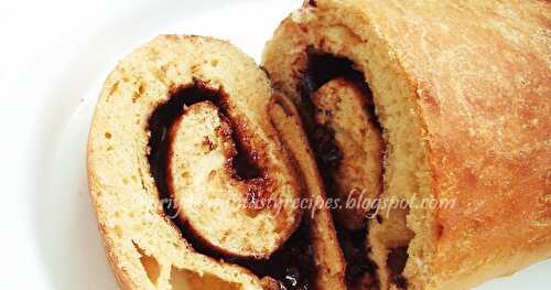 Nutella Swirl Bread