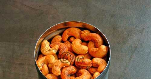 Oven Roasted Masala Cashewnuts