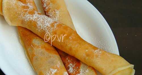 Palacsinta/Hungarian Crepes/Hungarian Pancakes ~~~Hungarian Cuisine