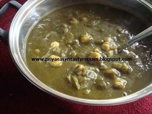 Palak Channa Masala