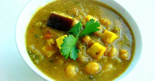 Paneer & Eggplant Channa Masala