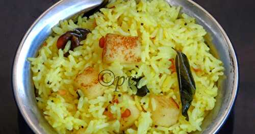 Paneer Lemon Rice