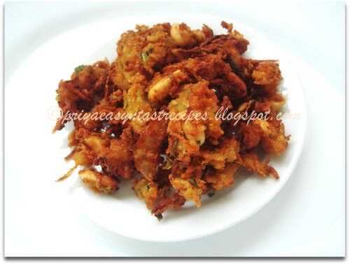 Peanut & Poha Pakoda