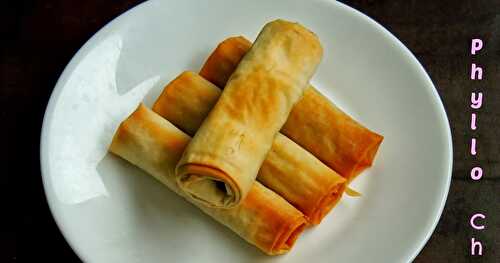 Phyllo Chocolate Rolls