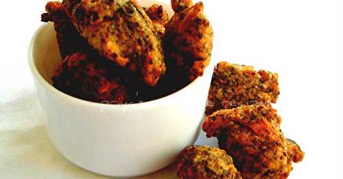Pinched Black Urad Dal Fritters